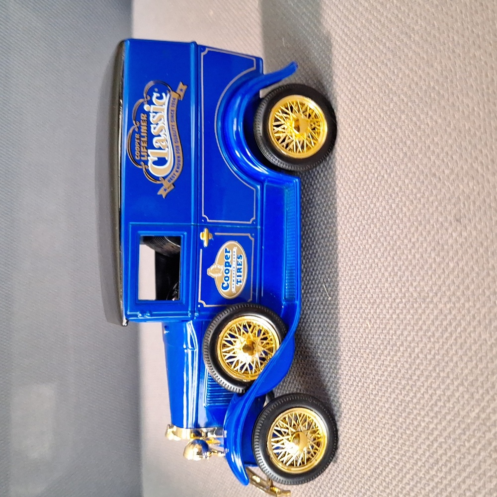1931 Ford Cooper Tire Panel Truck Bank. 1/25 scale.